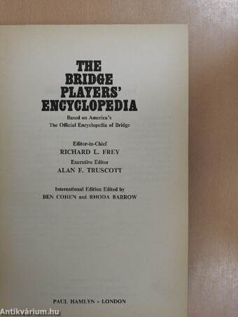 The Bridge Players' Encyclopedia