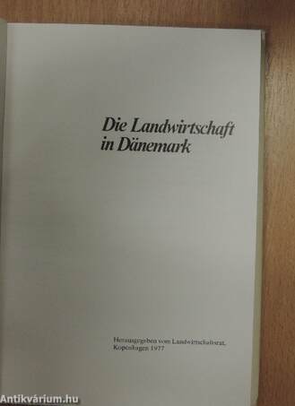 Die Landwirtschaft in Dänemark