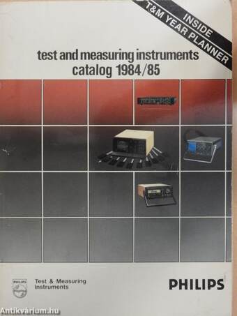 Test and measuring instruments catalog 1984/85