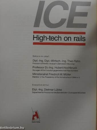 ICE - High-tech on rails