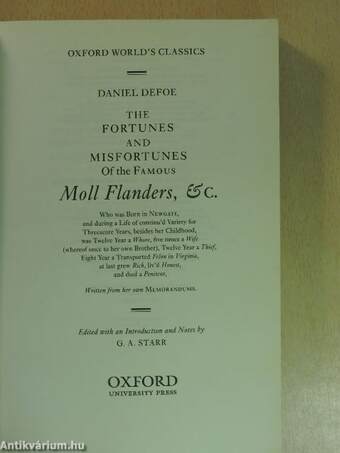 Moll Flanders