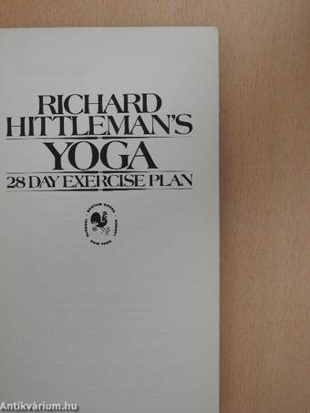 Richard Hittleman's Yoga 28 day exercise plan