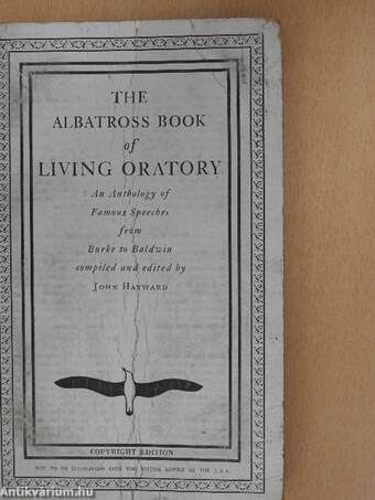 The Albatross Book of Living Oratory