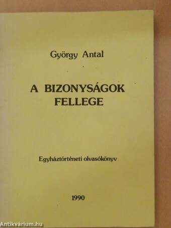 A bizonyságok fellege