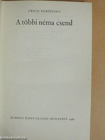 A többi néma csend