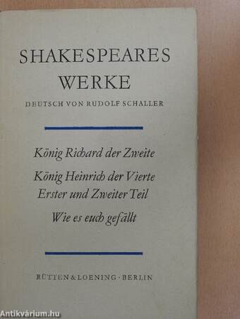 Shakespeares Werke