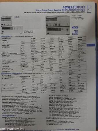 Test & Measurement Catalog 1997