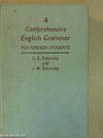 A Comprehensive English Grammar for foreign students