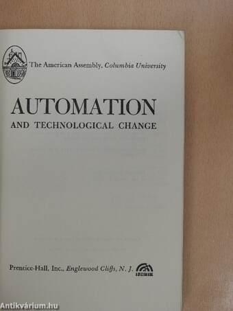 Automation and technological change