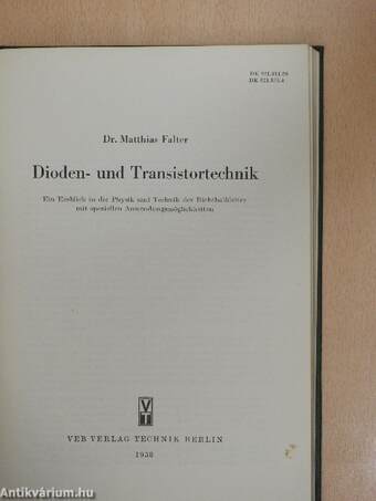 Dioden- und Transistortechnik