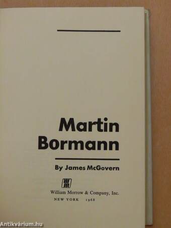 Martin Bormann