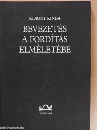 Bevezetés a fordítás elméletébe