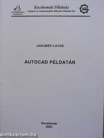 Autocad példatár