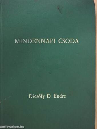 Mindennapi csoda I. (dedikált példány)