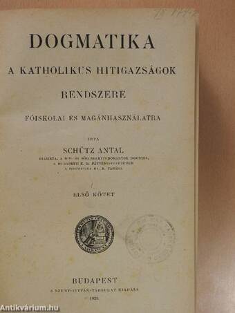 Dogmatika I-II.