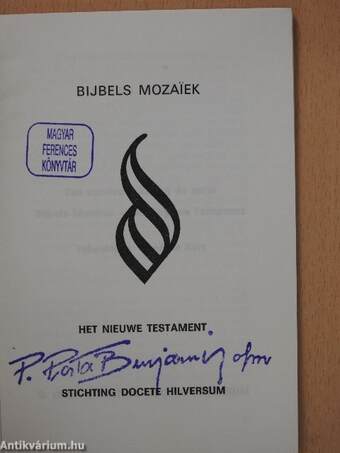 Bijbels mozaiek/Biblisches Mosaik