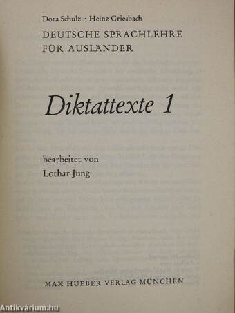 Diktattexte 1