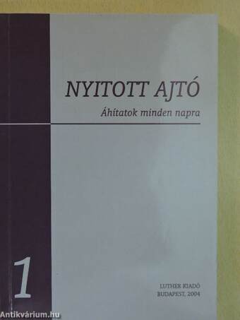 Nyitott ajtó 1-2.