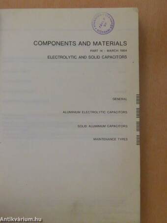 Electrolytic and solid capacitors