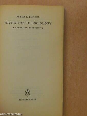 Invitation to Sociology