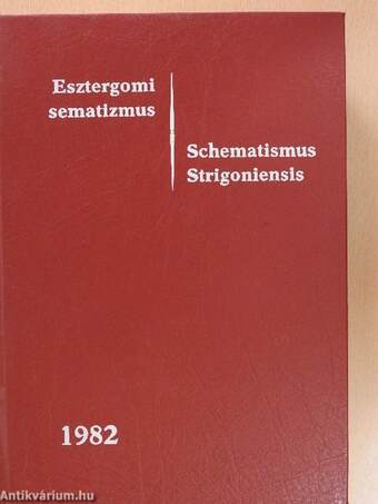 Esztergomi sematizmus 1982