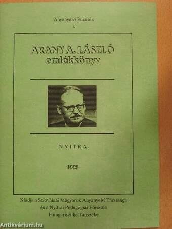 Arany A. László emlékkönyv