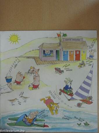 Richard Scarry hangos könyve magyarul és angolul