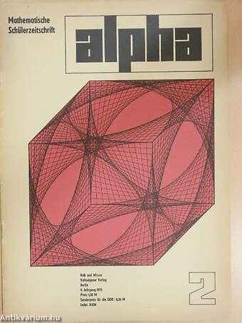 Alpha - Mathematische Schülerzeitschrift 1975/2
