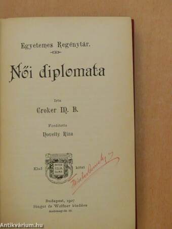 Női diplomata I-II.