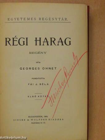 Régi harag I-II./Próba