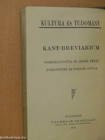 Kant-breviarium