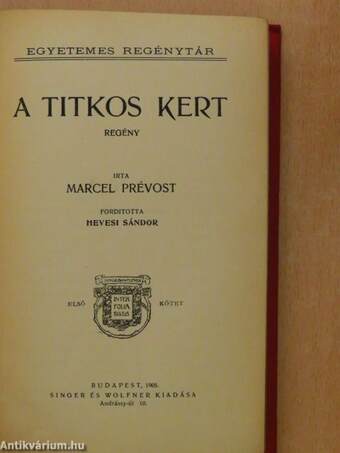 A titkos kert I-II.