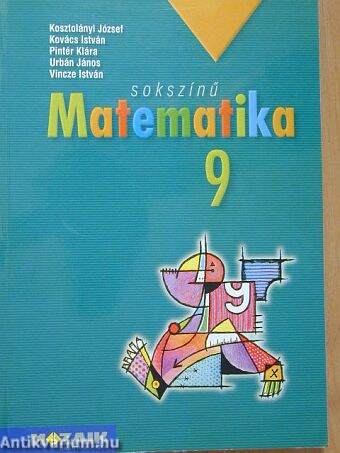 Sokszínű matematika 9.