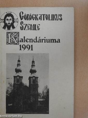 Görögkatolikus Szemle Kalendáriuma 1991