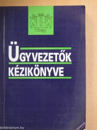 Ügyvezetők kézikönyve