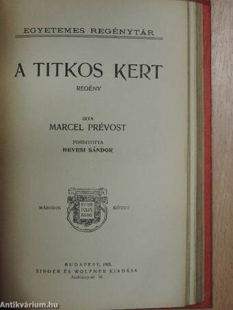 A titkos kert I-II.