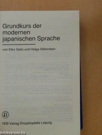 Grundkurs der modernen japanischen Sprache