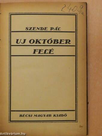 Uj október felé