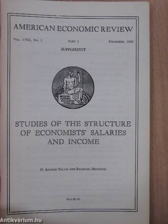 Studies of the Structure of Economists' Salaries and Income