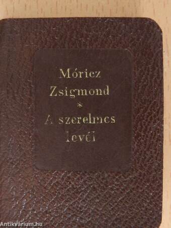 A szerelmes levél (minikönyv)