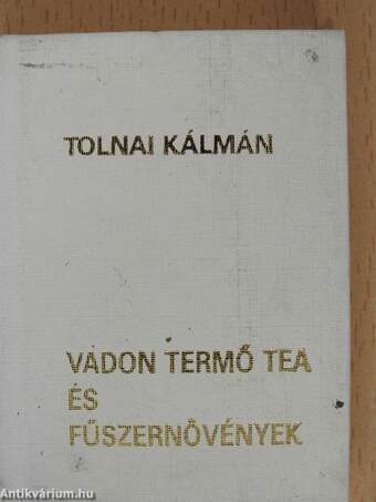 Vadon termő tea és fűszernövények (minikönyv) (számozott)