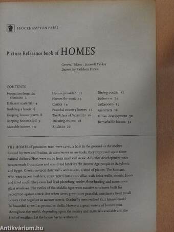 Picture Reference book of Homes