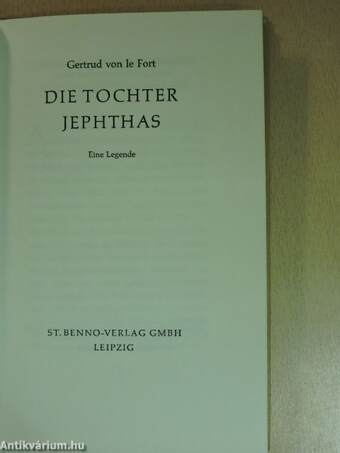 Die Tochter Jephthas