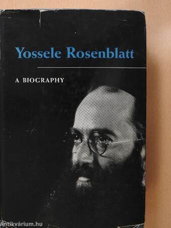 Yossele Rosenblatt (dedikált példány)