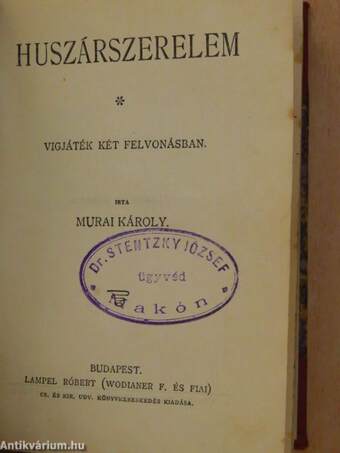 Változatok a G-húron/Mimi Komteszt/Huszárszerelem/Margitka szökése/Örvény/Elhibázott élet/Az ötödik kerék