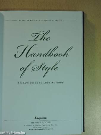 The Handbook of Style