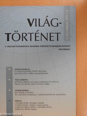 Világtörténet 2011/1-4.