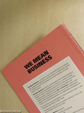 We mean business - Students' Book