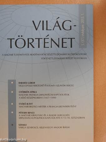 Világtörténet 2015/1-4.