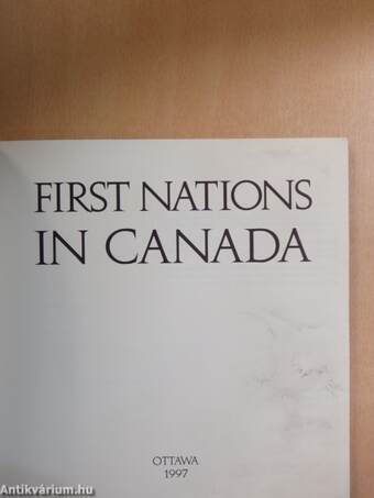 First nations in Canada